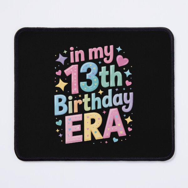 Item preview, In My 13th Birthday Era Girl Thirteen Bday 13 Year Old designed and sold by lilLilaBatArt.