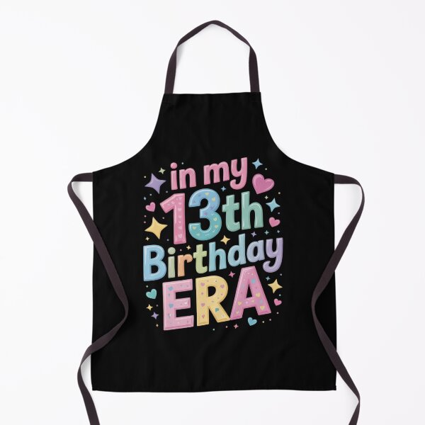 Item preview, In My 13th Birthday Era Girl Thirteen Bday 13 Year Old designed and sold by lilLilaBatArt.