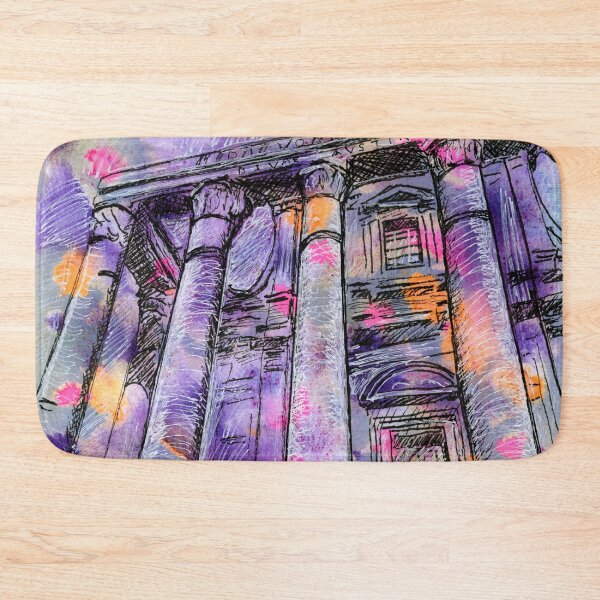Item preview, The Temple of Antoninus Pius and Faustina in the Forum, Rome designed and sold by LymphomaLass.