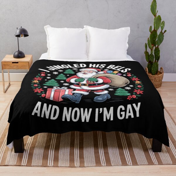Item preview, Gay Christmas Santa Funny LGBT designed and sold by tearbytea.