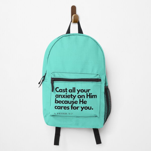 Item preview, Bible Quotes: Cast all your anxiety on Him, Inspirational Quotes, Daily Quotes designed and sold by Animals, Nature & Landscapes.