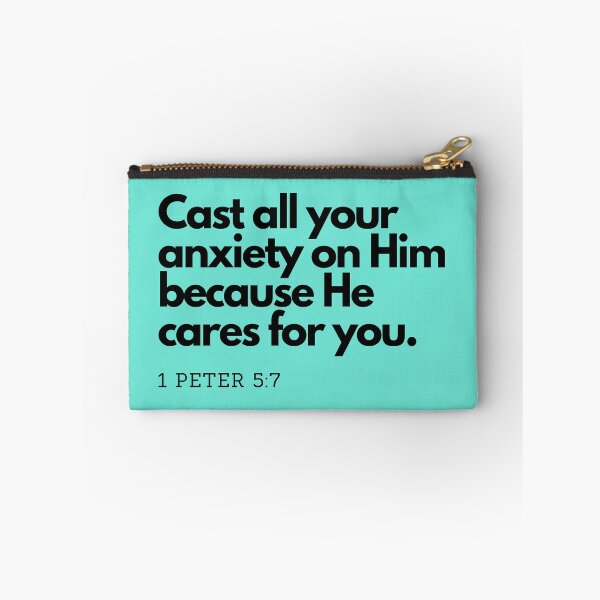 Item preview, Bible Quotes: Cast all your anxiety on Him, Inspirational Quotes, Daily Quotes  designed and sold by Animals, Nature & Landscapes.