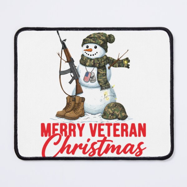 Item preview, Veteran Snowman Camo Boots Christmas Retired Soldier designed and sold by BernoNickel.