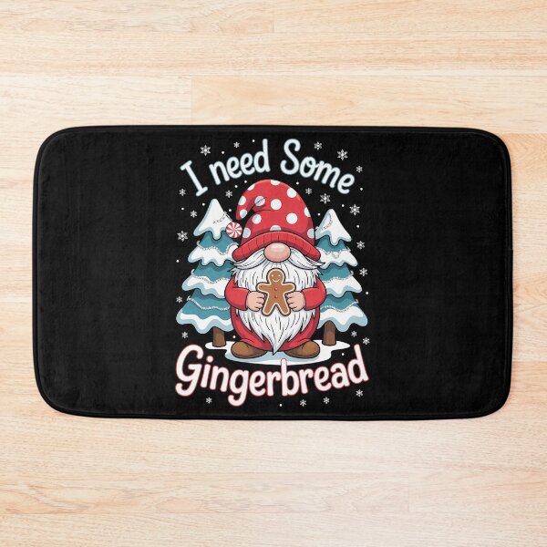 Item preview, Gingerbread Christmas Gnomie designed and sold by tearbytea.