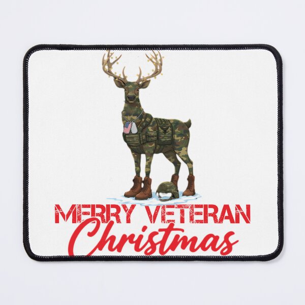 Item preview, Veteran Reindeer Camo Boots Christmas Retired Soldier designed and sold by BernoNickel.