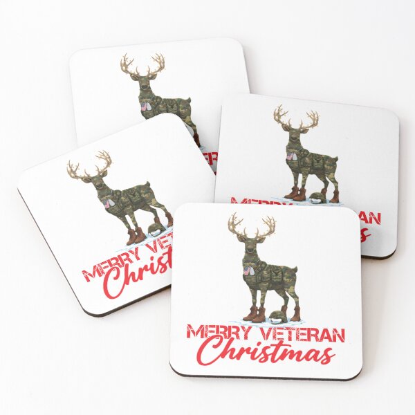 Item preview, Veteran Reindeer Camo Boots Christmas Retired Soldier designed and sold by BernoNickel.