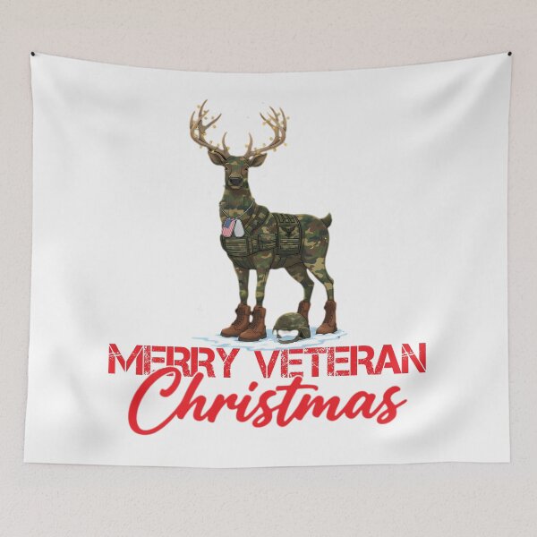 Item preview, Veteran Reindeer Camo Boots Christmas Retired Soldier designed and sold by BernoNickel.