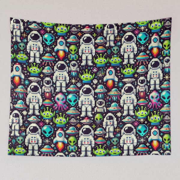 Item preview, space themed designed and sold by TEEJAMBOREE.