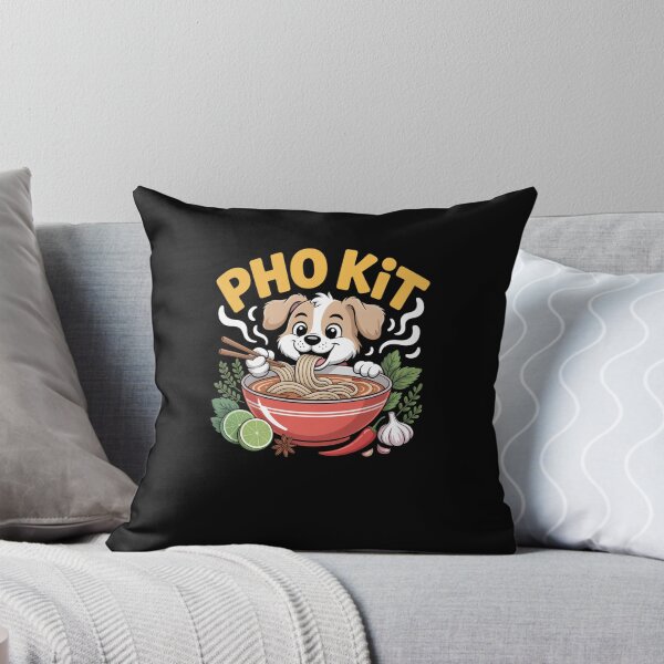 Item preview, Funny Pho kit Dog Pun Vietnamese Noodle Bowl joke designed and sold by snowry.