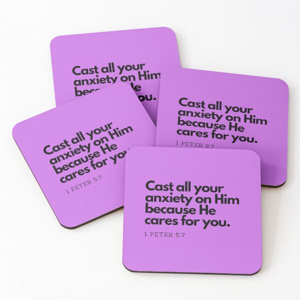 Item preview, Bible Quotes: Cast all your anxiety on Him, Inspirational Quotes, Daily Quotes  designed and sold by Animals, Nature & Landscapes.
