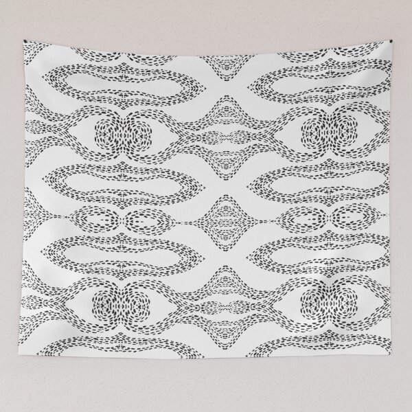Item preview, Black Impressionist pattern designed and sold by PLPGH.