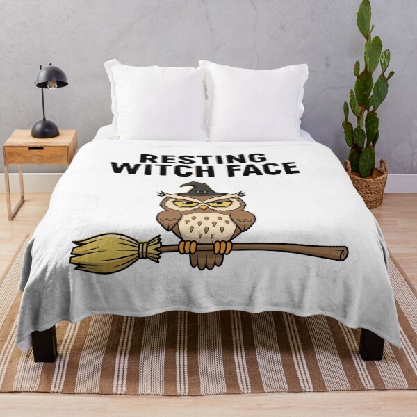Item preview, Cartoon Owl with Witch Hat on Broom designed and sold by RGShirtWorks.