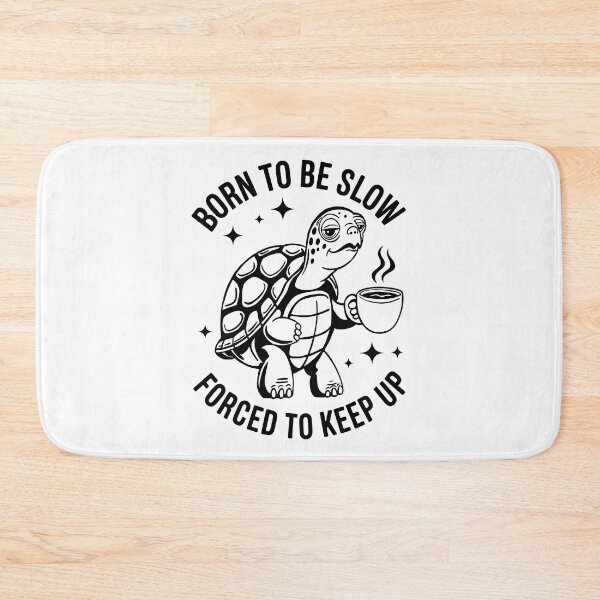 Item preview, Turtle Born To Be Slow  designed and sold by Traveldrawings.