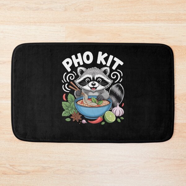 Item preview, Funny Pho kit Raccoon Pun Vietnamese Noodle Bowl joke designed and sold by snowry.