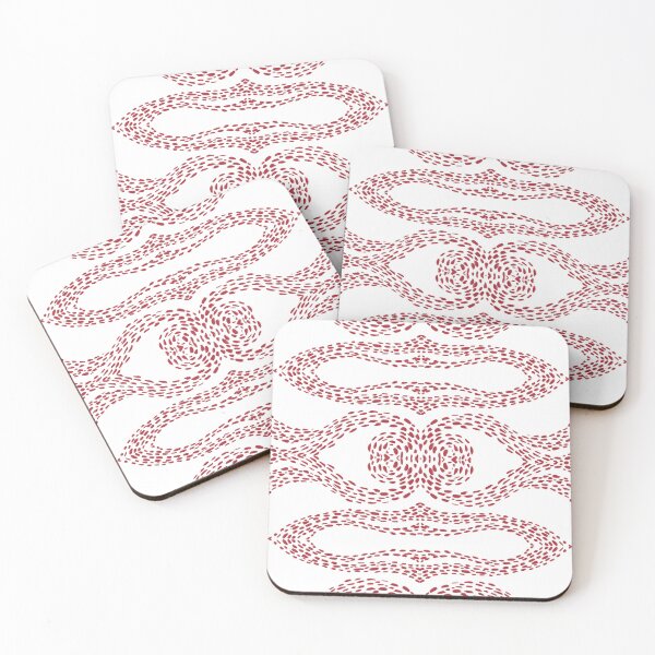 Item preview, Red Impressionist pattern designed and sold by PLPGH.