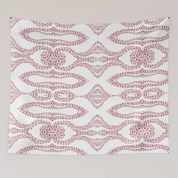 Item preview, Red Impressionist pattern designed and sold by PLPGH.