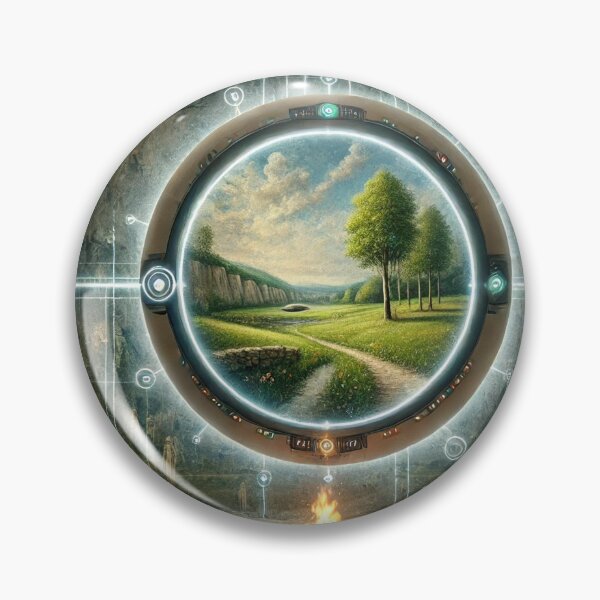 Item preview, Time Gate to Nature designed and sold by lydoartgalaxy.