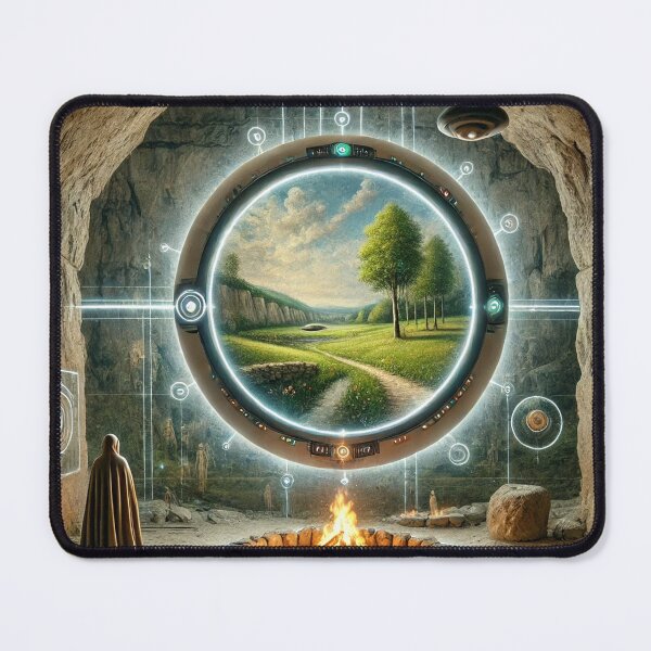 Item preview, Time Gate to Nature designed and sold by lydoartgalaxy.