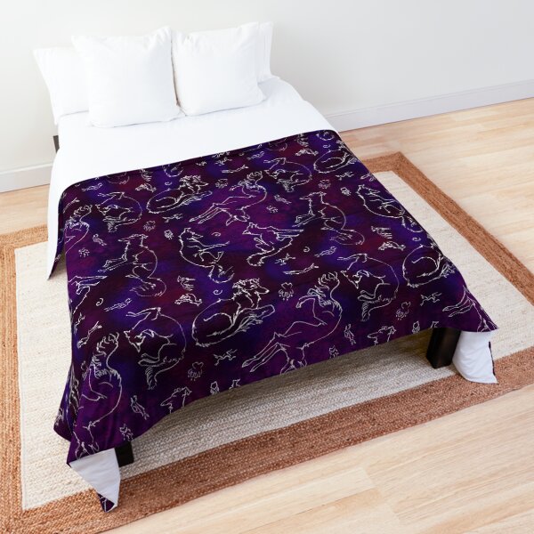 Noodle Doodle Nebula Comforter