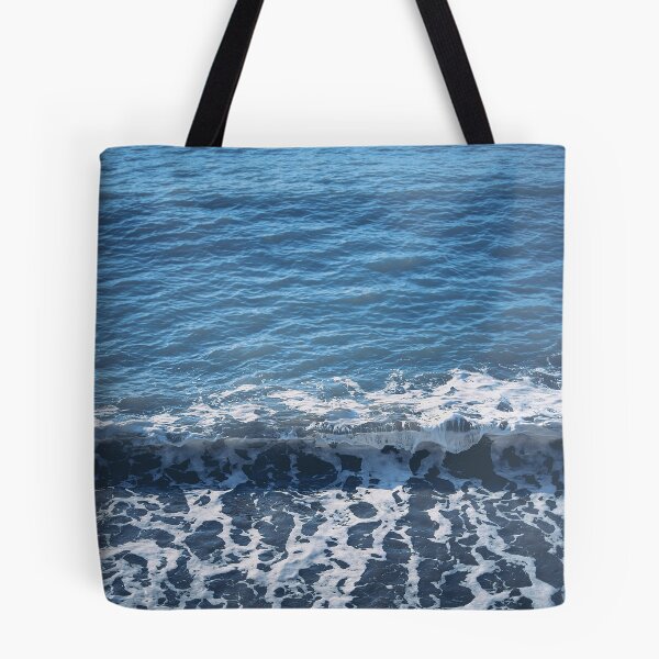 Item preview, Deep Blue Ocean Wave and Seafoam Texture - Water Movement Abstract designed and sold by MDB_Shop.
