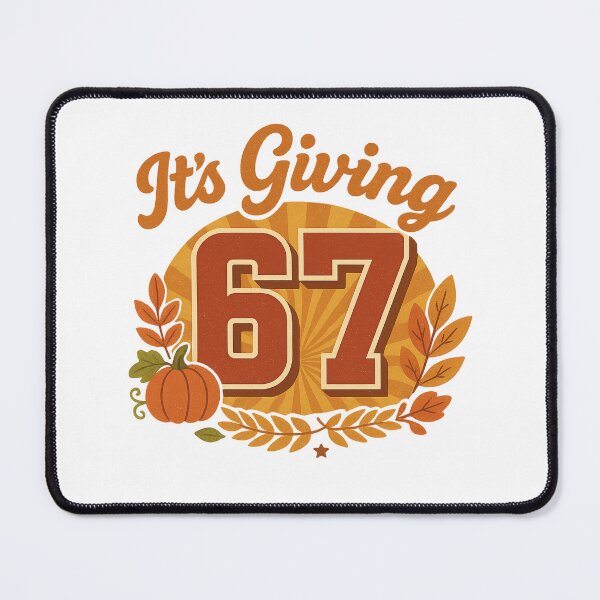 Artikelvorschau, Es gibt 67 - Vintage 67 Meme Thanksgiving entworfen und verkauft von DigiSudu.