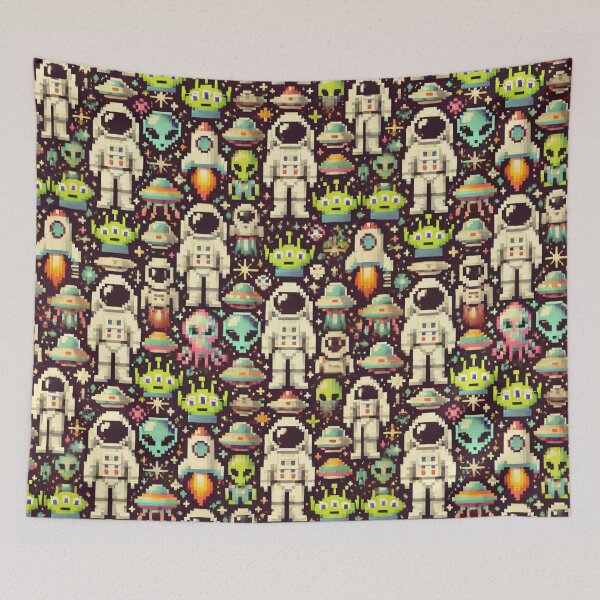 Item preview, space themed designed and sold by TEEJAMBOREE.