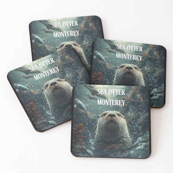 Item preview, Sea Otter Monterey designed and sold by Tom-Apex-Art.