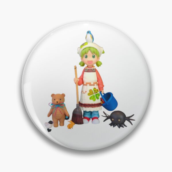 Item preview, Playful Yotsuba Koiwai – Cheerful Green-Haired Girl with Her Cute Cleaning Crew designed and sold by ayamecr8tion.
