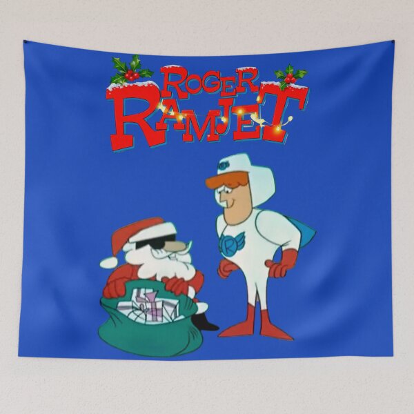 Item preview, Roger Ramjet Christmas Cartoon Design designed and sold by Retr0Tshirts.