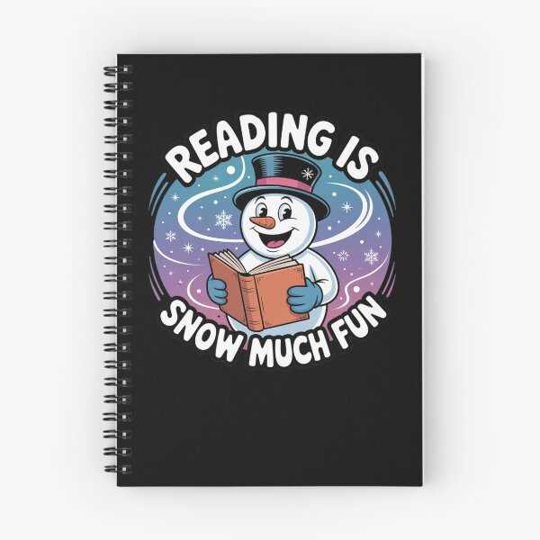 Item preview, Reading Is Snow Much Fun Snowman Winter Reading Lovers designed and sold by snowry.