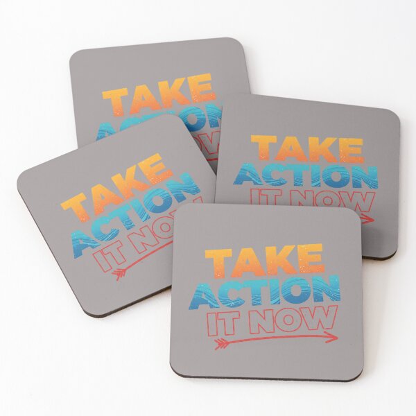 Item preview, Take Action Now Motivational Graphic designed and sold by Devon  Designs.
