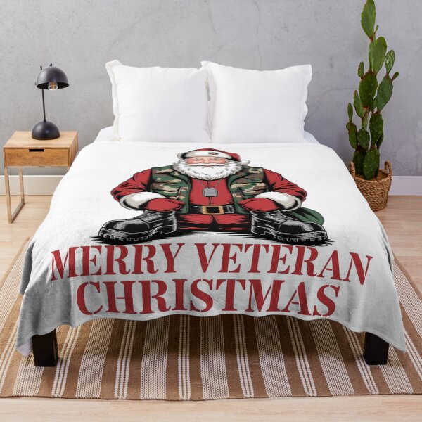 Item preview, Veteran Santa Camo Boots Christmas Retired Soldier Santa Claus designed and sold by BernoNickel.
