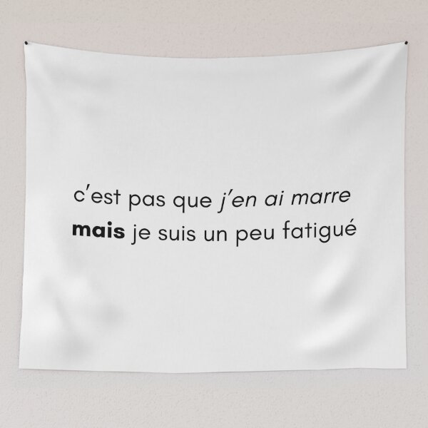 Item preview, It's not that I'm fed up, but I'm a little tired. designed and sold by Crealice.