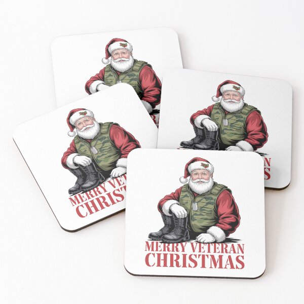 Item preview, Veteran Santa Camo Boots Christmas Thank You For Your Service designed and sold by BernoNickel.