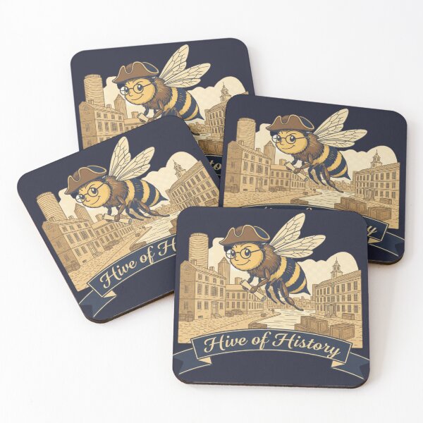 Item preview, Hive of History Colonial Bee Patriotism designed and sold by PostersMode.