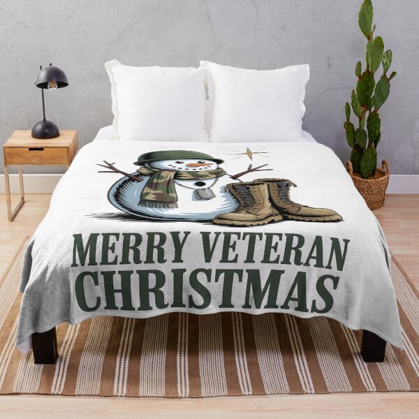 Item preview, Merry Veteran Snowman Camo Boots Christmas Military Family designed and sold by BernoNickel.