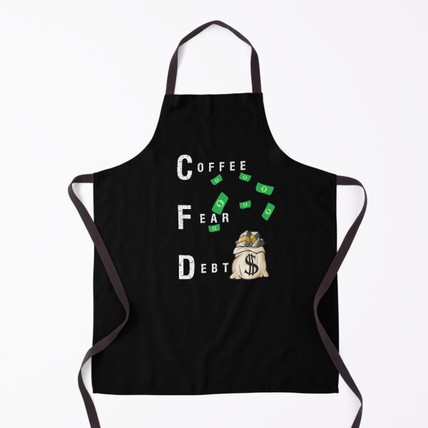 Item preview, CFD Coffee Fear Debt Funny Finance for Bankers, Traders & Brokers designed and sold by Logiprint.