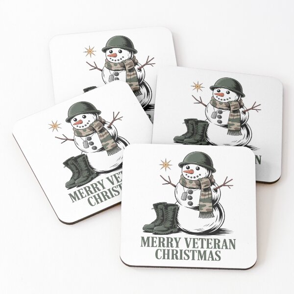 Item preview, Veteran Snowman Camo Boots Christmas Thank You For Your Service designed and sold by BernoNickel.