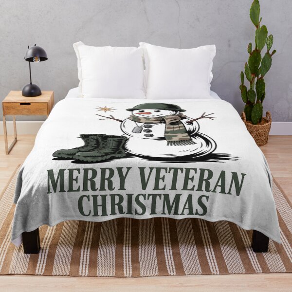 Item preview, Veteran Snowman Camo Boots Christmas Thank You For Your Service designed and sold by BernoNickel.