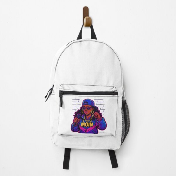 Item preview, MOIN Hip Hop – Urban Street Art Design in Neon Style | Rap & North German designed and sold by Fies-und-Fein.