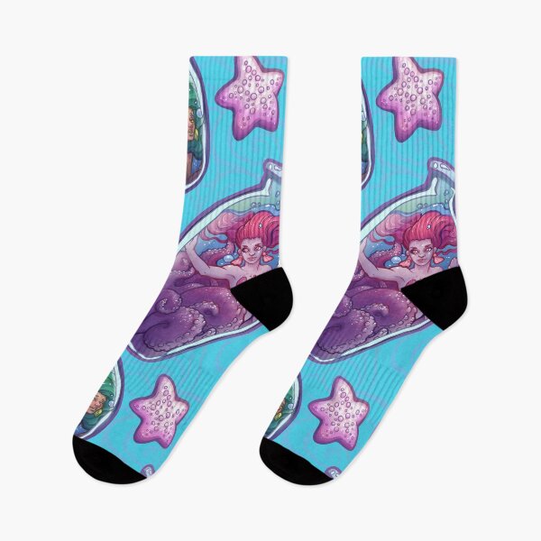 Item preview, Mermaids in a Bottle - Octopus Flavor designed and sold by Art of Alyssa May.