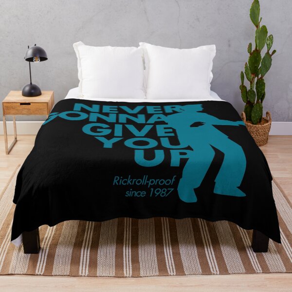 Item preview, Never Gonna Give You Up | Rick Astley | 80s Retro Music Tee | Rickroll Classic | BLUE VERSION designed and sold by parissiArt.