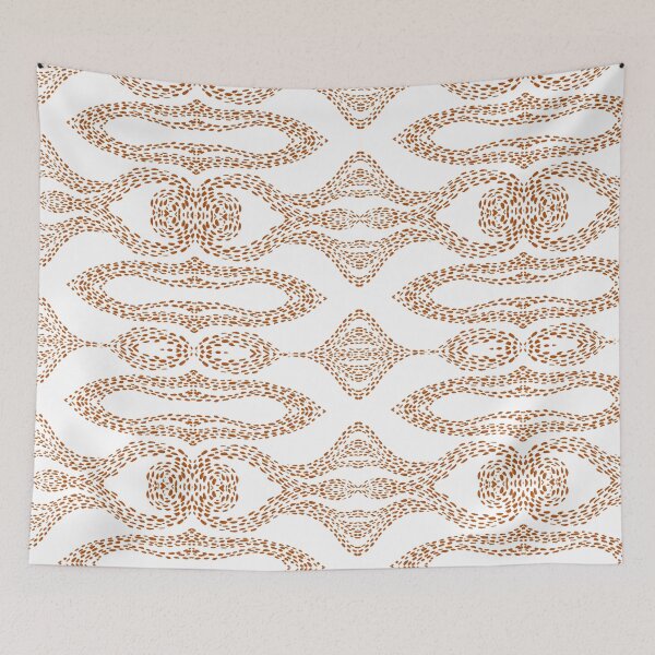 Item preview, Dark Orange Impressionist pattern designed and sold by PLPGH.