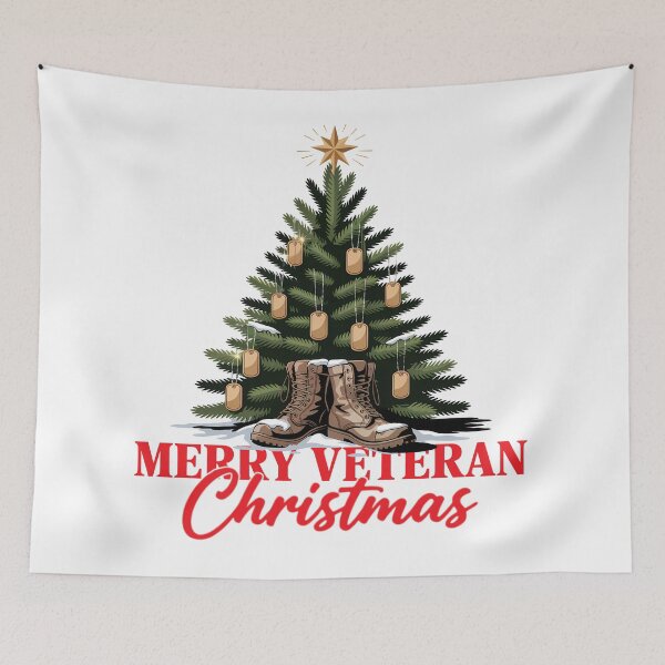 Item preview, Merry Veteran Christmas Tree Camo Boots Gift Military Family designed and sold by BernoNickel.
