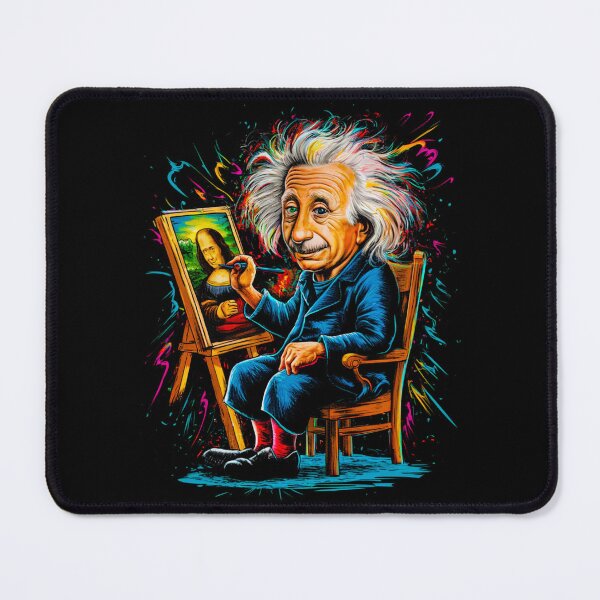 Item preview, Einstein’s Artistic Genius – Mona Lisa Reimagined designed and sold by maseno.