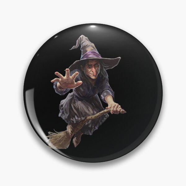Item preview, Witch on a Broom – Magic in the Air designed and sold by MichelleAlline.
