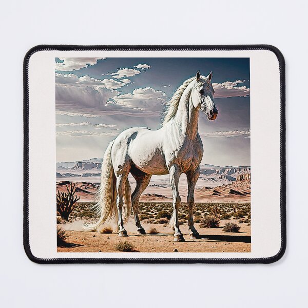 Item preview, White Arabian Horse Nu series designed and sold by Helios Be. Lavsh.