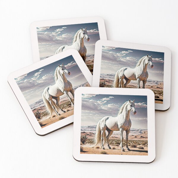 Item preview, White Arabian Horse Nu series designed and sold by Helios Be. Lavsh.