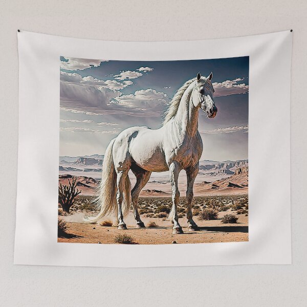 Item preview, White Arabian Horse Nu series designed and sold by Helios Be. Lavsh.