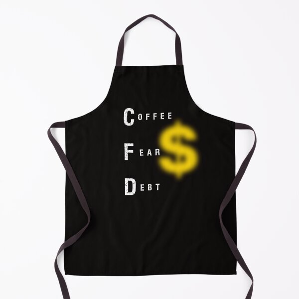 Item preview, cfd Coffee Dear Debt Funny Finance for Bankers, Traders & Brokers designed and sold by Logiprint.